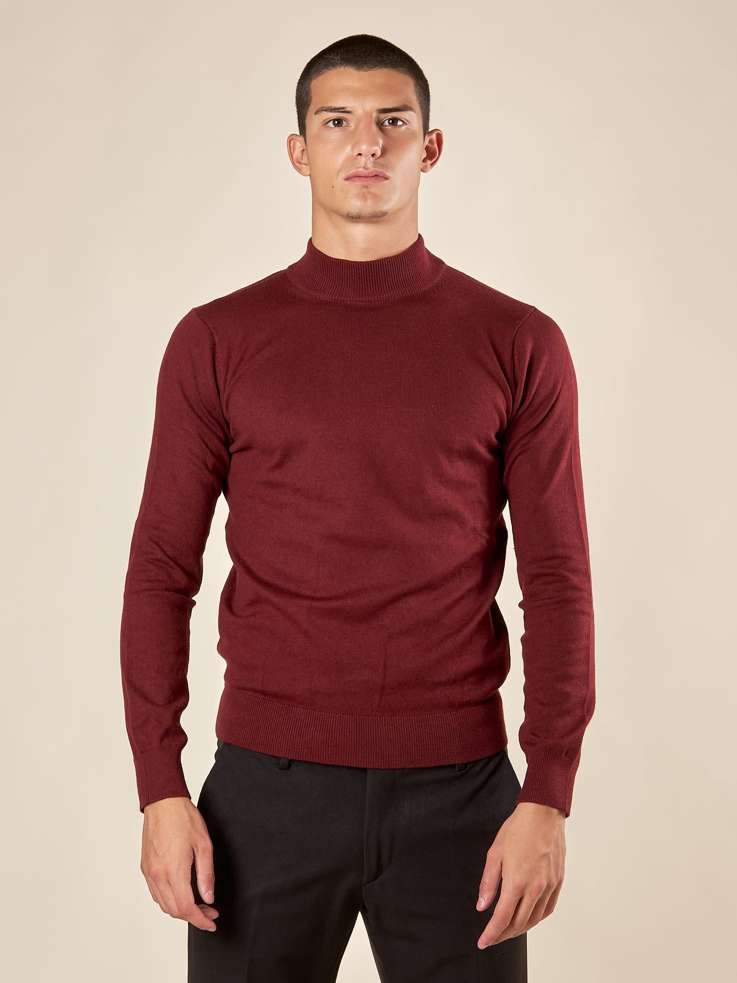 Lupetto Uomo in Misto Lana. Calore naturale e stile essenziale per linverno CON/3013900 BAROLO CONSENSO 