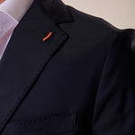 Giacca uomo due bottoni regular fit asca con pattine. OE1S2S5G12 BLU OVER-D Uomo 