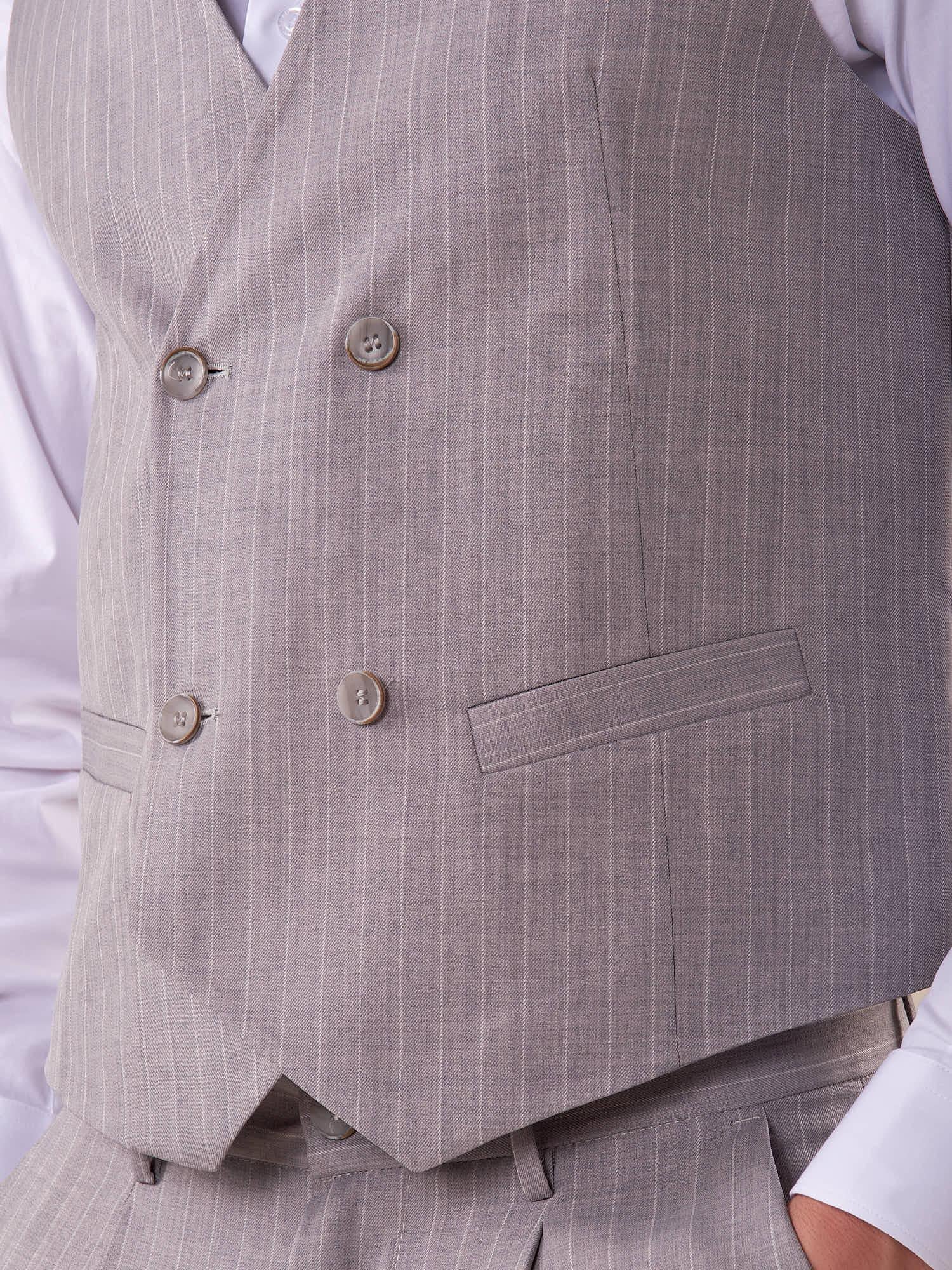 Gilet doppio petto classico uomo. OE1S2S5I03 GRIGIO OVER-D 