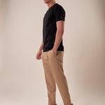 T-Shirt manica corta 100% cotone mercerizzato uomo. DM9302 NERO DATCH 